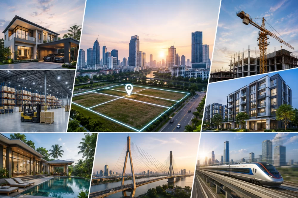 ภาพรวม ธุรกิจอสังหาริมทรัพย์ไทยในปัจจุบัน (กลางปี 2026)