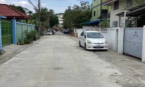 ขายที่ดิน 100 ตรว ซอยรามคำแหง 118 ใกล้แนวรถไฟฟ้าสายสีส้ม (สถานีสัมมากร)