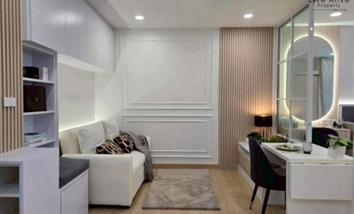 ขายคอนโด The IRIS Rama 9 - Srinakarin ใกล้เดอะมอลล์ รามคำแหง เฟอร์ครบ พร้อมเข้าอยู่ โทร 085-8266936