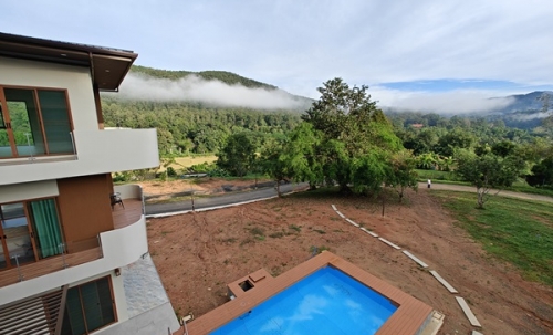 ขายที่ดิน พร้อมอาคาร วิวทะเลหมอก ทำเลศักยภาพ ดอยสะเก็ด – เชียงใหม่ บนเนื้อที่ 5 ไร่กว่า โทร 087-8783536