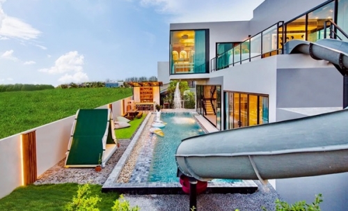ขาย/ให้เช่า บ้าน Pool Villa หัวหิน 100 ตรว. ขนาด 4 ห้องนอน 4 ห้องน้ำ วิวภูเขา ห่างทะเล 5-10 นาที โทร 06-37515164