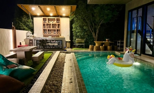 ขาย/ให้เช่า บ้าน Pool Villa หัวหิน 100 ตรว. ขนาด 4 ห้องนอน 4 ห้องน้ำ วิวภูเขา ห่างทะเล 5-10 นาที โทร 06-37515164
