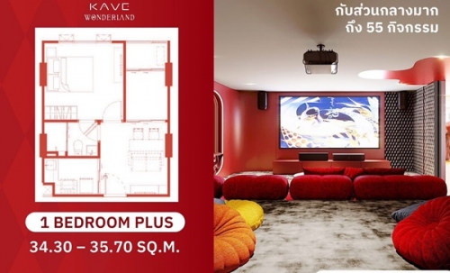 Kave Wonderland คอนโดใกล้ ม.ธรรมศาสตร์ แต่งครบ พร้อมเข้าอยู่ โปรพิเศษ โทร 061-6161426