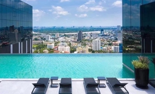 ให้เช่าคอนโด Knightbridge Prime Sathon ใจกลางสาทร 1 ห้องนอน 1 น้ำ ชั้น 29 วิวเมือง ติดรถ BRT
