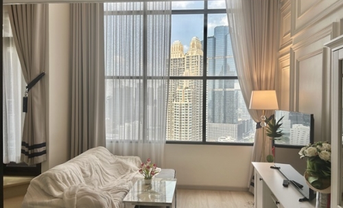 ให้เช่าคอนโด Knightbridge Prime Sathon ใจกลางสาทร 1 ห้องนอน 1 น้ำ ชั้น 29 วิวเมือง ติดรถ BRT