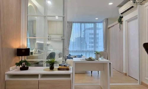 ขายคอนโด The IRIS Rama 9 - Srinakarin ใกล้เดอะมอลล์ รามคำแหง เฟอร์ครบ พร้อมเข้าอยู่ โทร 085-8266936