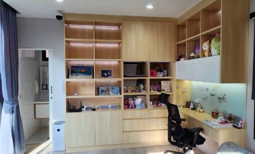 ขายบ้านเดี่ยว 2 ชั้น มัณฑนา 2 บางนา กม.7 บางพลี สมุทรปราการ 120 ตร.วา 4 ห้องนอน โทร 0984282935