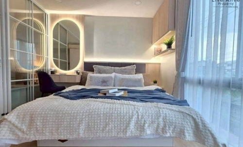 ขายคอนโด The IRIS Rama 9 - Srinakarin ใกล้เดอะมอลล์ รามคำแหง เฟอร์ครบ พร้อมเข้าอยู่ โทร 085-8266936