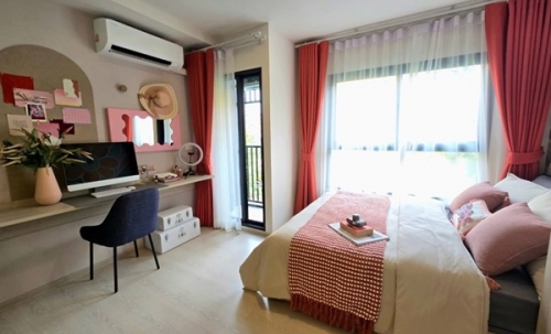 Dcondo Shine Rangsit คอนโด ใกล้ ม.ธรรมศาสตร์ พร้อมอยู่ แต่งครบ โทร 065-4496399