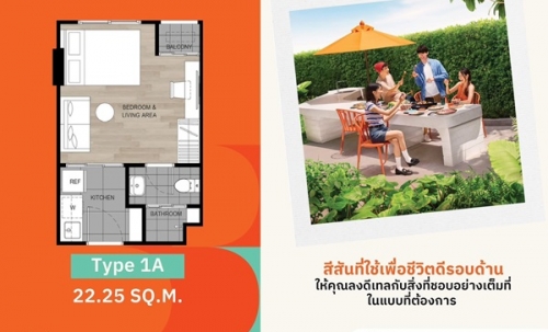 ห้ามพลาด Dcondo Vivid Rangsit ทำเลดีมาก ใกล้ม.กรุงเทพ พร้อมรถรับ-ส่งถึงหน้ามหาลัย โทร 065-4496399