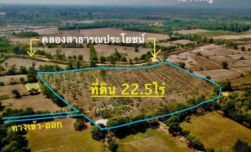 ขายที่ดินขนาด 22.5 ไร่ ใน อำเภอประจันตคาม จังหวัดปราจีนบุรี