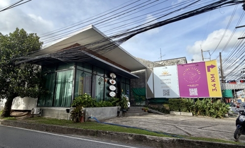 ให้เช่าอาคารสำนักงานพร้อมที่ดิน เชิงทะเล ภูเก็ต 38.4 ตร.ว. ทำเลติดถนนใหญ่ โทร 095-268-6161