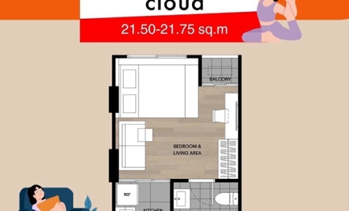 dcondo cloud Don Mueang คอนโด ใกล้สนามบินดอนเมือง Fully Furnished พร้อมเข้าอยู่ เดินทางสะดวก โทร 082-9946364