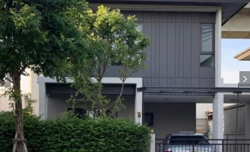 ให้เช่าบ้านแฝดสไตล์บ้านเดี่ยว 2 ชั้น พร้อมอยู่ ทำเลพระราม 9 - อ่อนนุช ตกแต่งครบ Tel 092850905ห้า