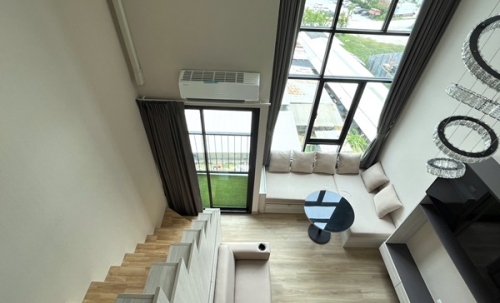 The Indeed Condo Park Amata คอนโดเพดานสูง 4.4 เมตร ทำเลใกล้นิคมอุตสาหกรรมอมตะซิตี้ ชลบุรี โทร 093-168-1685