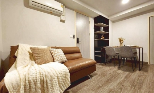 Flexi สาทร-เจริญนคร คอนโด 2 ห้องนอน ใกล้สาทร-ICONSIAM 45.82 ตร.ม. โทร 085-8266936