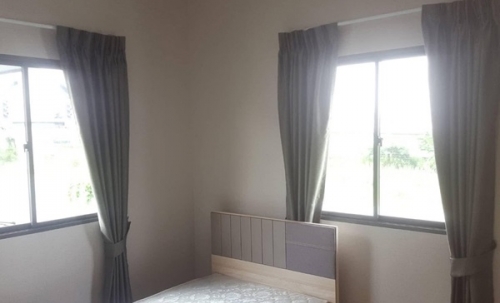 ให้เช่าบ้านแฝดสไตล์บ้านเดี่ยว 2 ชั้น พร้อมอยู่ ทำเลพระราม 9 - อ่อนนุช ตกแต่งครบ Tel 092850905ห้า