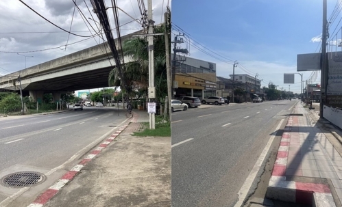 ขายที่ดินพร้อมตึก 124 ตารางวา 3 ชั้นครึ่ง สุขาภิบาล 5