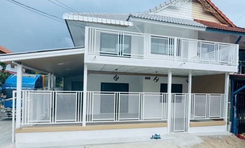 ขายบ้าน ทาวน์เฮ้าส์ 2 ชั้น พฤกษา 3 หลังริม (วัดลาดปลาดุก-บางบัวทอง)