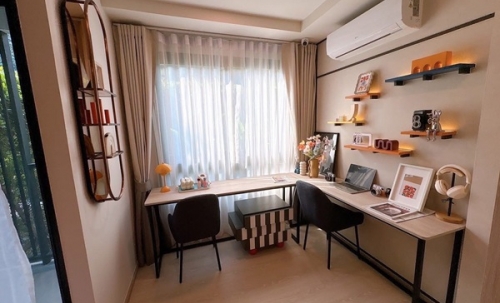 คอนโดใหม่ ใกล้ ม.กรุงเทพ Dcondo Vivid Rangsit ทำเลดีมาก พร้อมรถรับ-ส่งถึงหน้ามหาลัย โทร 065-4496399