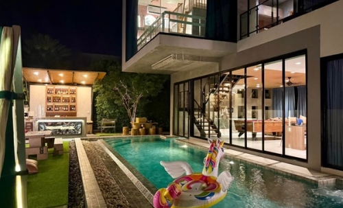 ขาย/ให้เช่า บ้าน Pool Villa หัวหิน 100 ตรว. ขนาด 4 ห้องนอน 4 ห้องน้ำ วิวภูเขา ห่างทะเล 5-10 นาที โทร 06-37515164